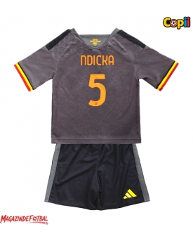 AS Roma Evan Ndicka #5 Echipament de Fotbal Replică 2026-27 Copii Treilea (+ Șorturi)